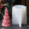 Silicone Moulds House Shape Candle Molds Ornament Christmas House Castings Molds Plaster Molds Epoxy Resin Molds