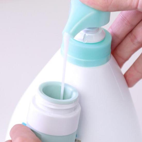 38/60/90ML Reusable Cosmetic Bottle with Hanging Hole Eco-friendly Lotion Conditioner Toiletries Travel