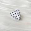 Cute Polka Dot Hair Claw Non-Slip Acrylic Hair Clamps New Mini Hair Clips  For Women