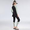 Womens UV Protection Swimsuit Set Long Sleeve Rash Guard Pants Triangle Bottom Conservative Swimwear Surfing Snorkeling