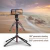 Bluetooth Aluminum Alloy Selfie Stick and Stabilizer with Universal Phone Stand
