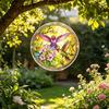 Sun Catcher Puzzle Acrylic Suncatcher Durable Clear Acrylic Colorful Patterns Window Decoration for Doors Garden