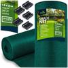 Shade Net 1.5x50m 110 G/m2 + 50 Clamps Green