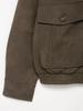  Autumn new women's fashionable suede leather effect with a detachable collar jacket