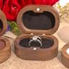 Handmade Rings Bearer Box Wooden Ring Display Box Jewelry Storage Show Case  Engagement Proposal