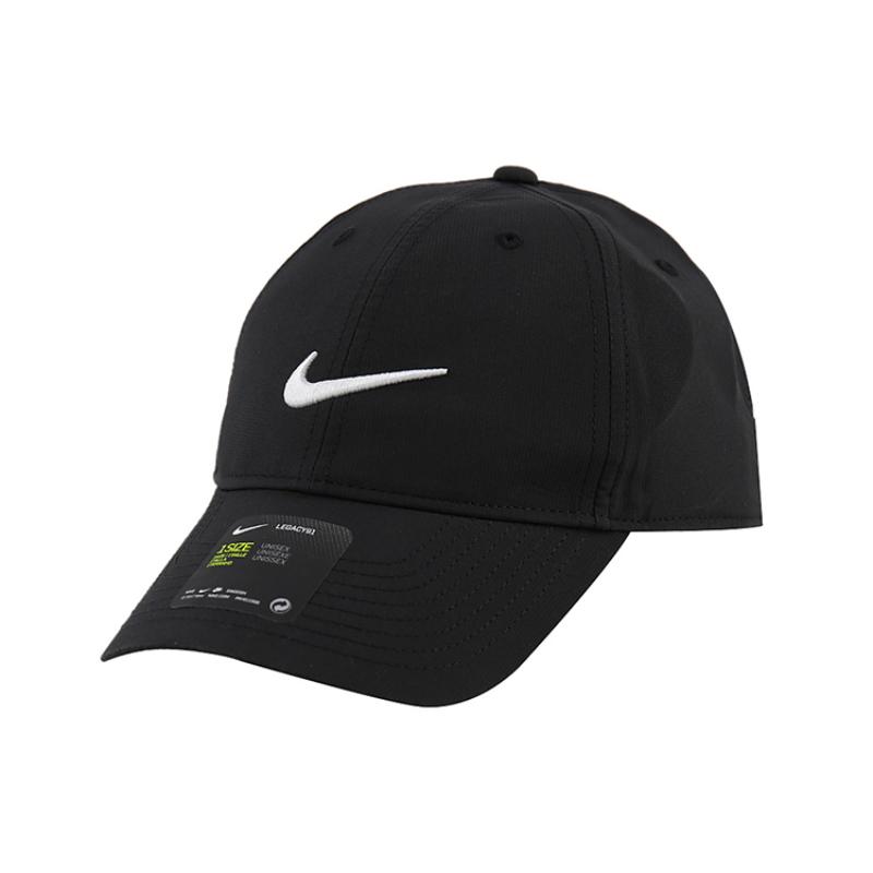 

Nike Legacy 91 Tech Swoosh Cap Black/White Casual BV1076-010 F чёрный