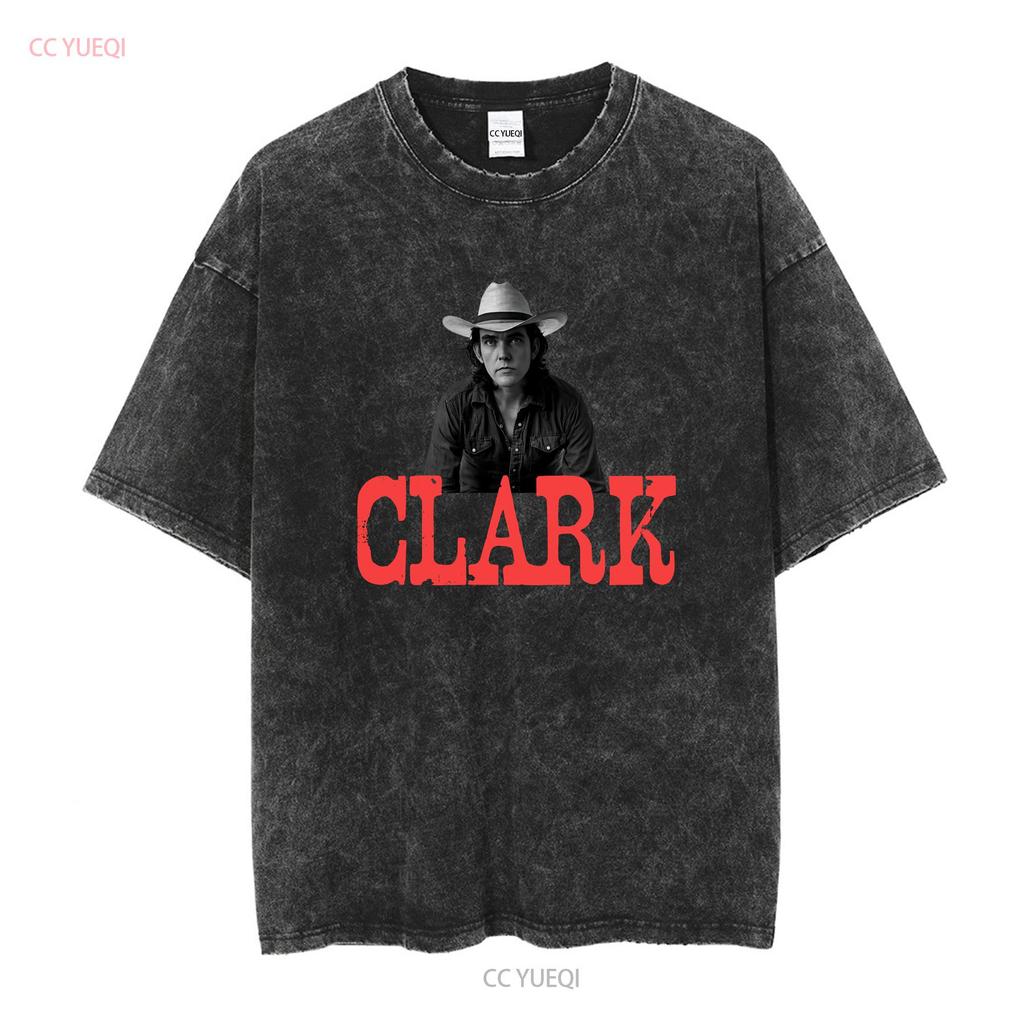 GUY CLARK Country Singer T Shirt vintage Washed Soft Stylish Top For Everyday Wear homme Stretched designer clothes Slightly