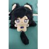 Mini Tomioka Giyuu Pendant Plush Doll With Tail 10Cm Kimetsu No Yaiba Cat Stuffed Doll Collect Backpack Toys Fans Birthday Gift