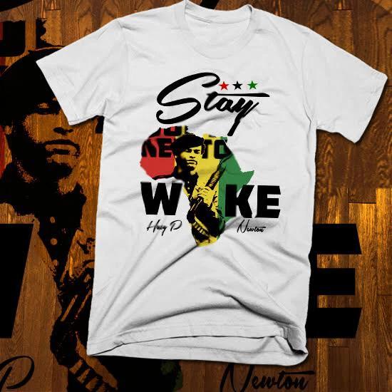 Huey P Newton Panther Party T-Shirt African Civil Rights Activist New tee L