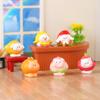 6Pcs/set Cartoon Fruit Animal Doll Miniatures Resin Ornaments Fairy Garden Decoration Moss Terrarium Micro Landscape