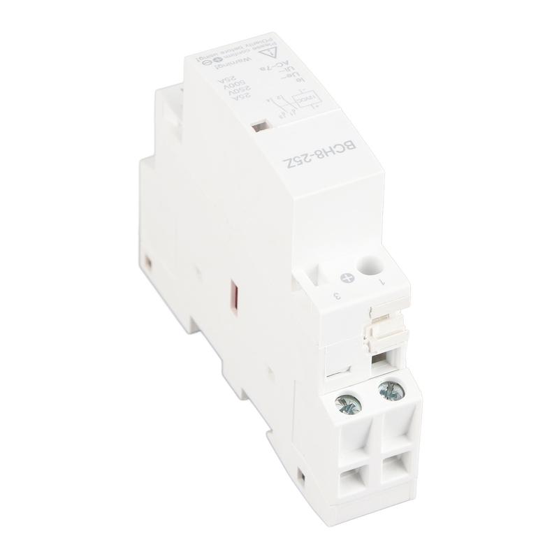 DC Voltage Contactor Mute for Smart Home Hotel Intelligent Control System 25A BCH8‑25 2NO