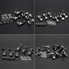 Guitar Lock String Tuners 3R3L Guitar Locking Tuning Key Pegs Guitar Machine Head Replacement Parts for Electric Guitar