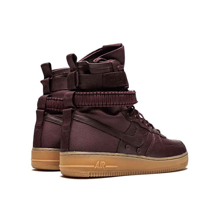 New Nike Sf Air Force 1 High Deep Burgundy 864024-600