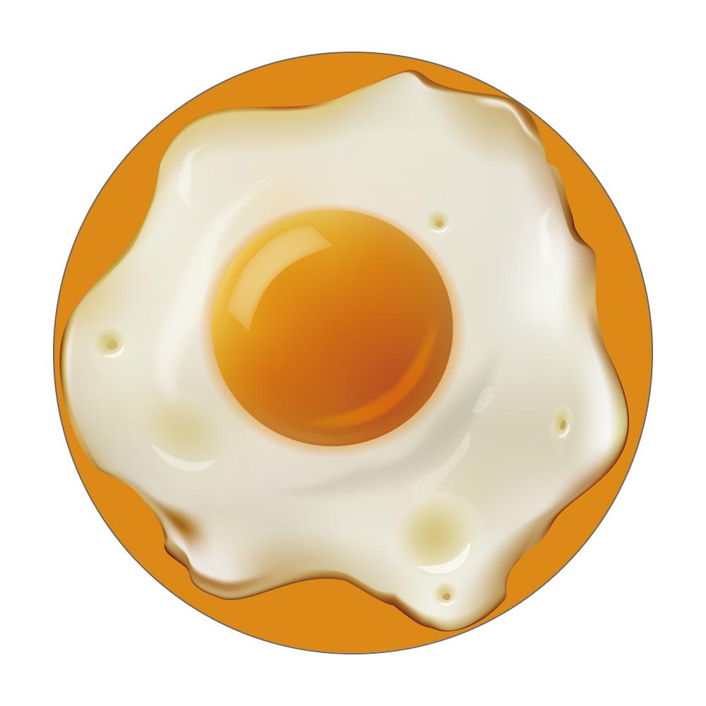 Fruit Biscuit Print Pattern Round Floor Mat Home Bedroom Living Room Decorative Floor Mat Doormat