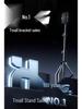 Carbon Steel Phone Stand with Fill Light for Live Streaming and Exam Prep