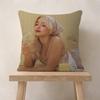 Pop Beautiful Singer S-Sabrina Carpenter Cushion Cover Decorative Pillow Sofa Home Decor Case Pillow Cases
