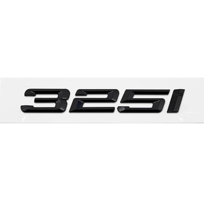 ABS Car Rear Trunk Letters Logo Badge Emblem Sticker For BMW 3 Series 316i 320i 325i 328i 330i 335i E46 E90 E91 F30 F31 F34 G20