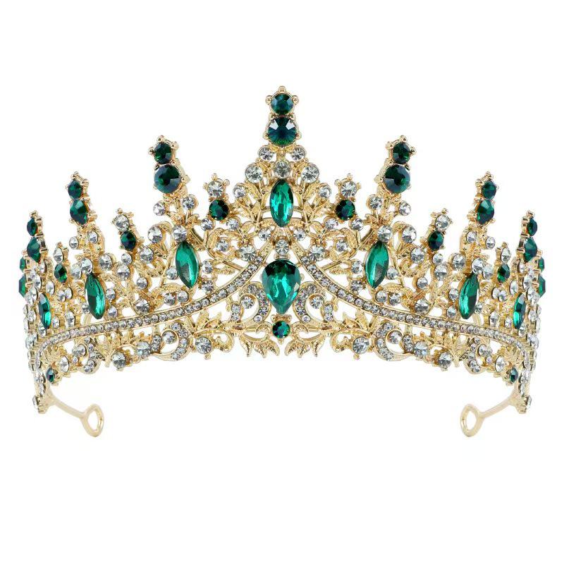 Luxury Crystal Diamond Bridal Crown Headband - Elegant Wedding Hair Accessory