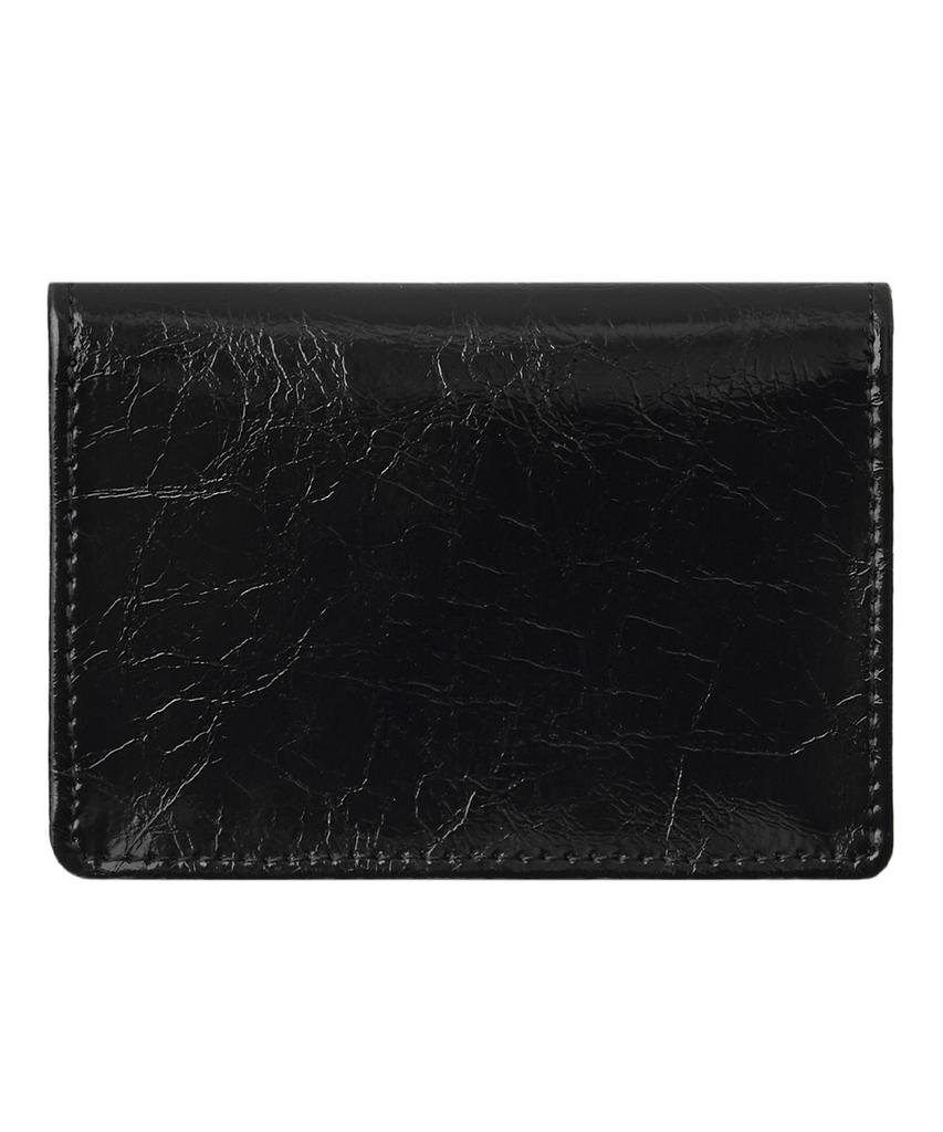 Tooamo Bella Pocket Card Holder Black [Cowhide]