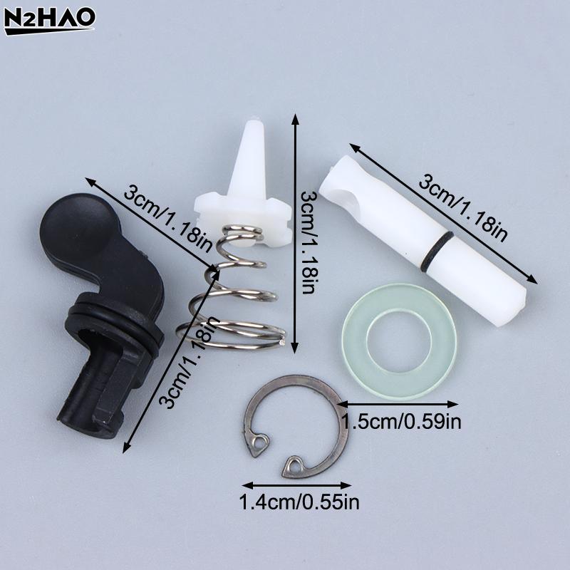 1set Pneumatic Air Tool Prima Random Orbital Sander 5 Inch Spare Parts Accessories Rotor Switch Vane Key Bearing Bushing Spindle