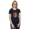 Marvel Maglietta in Cotone Captain Marvel Goose Gatto Figo da Donna
