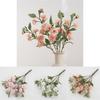 Realistic Rose Bouquet Artificial Flower For Home Decor And Photography Prop