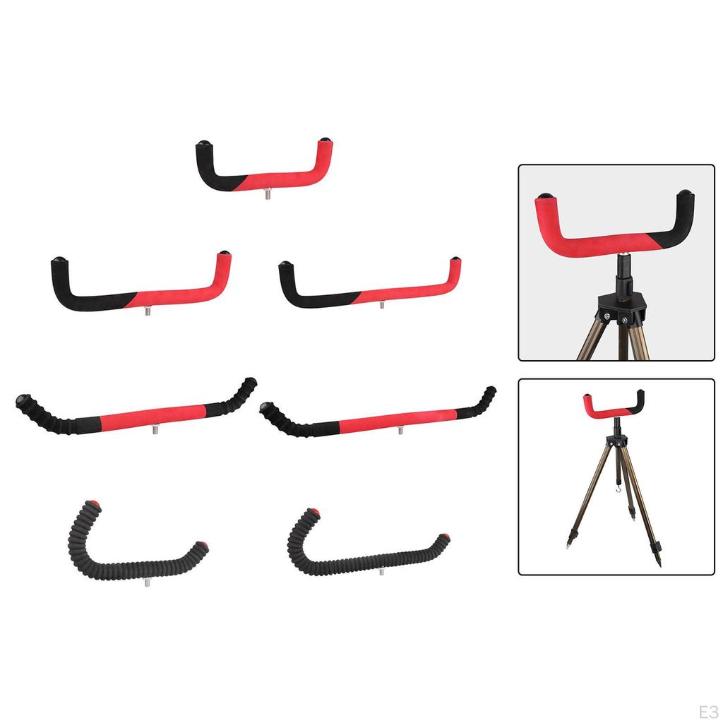 Adjustable Fishing Rod Stand Holder for Feeder Rods - Space-Saving and Durable