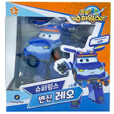 Super Wings LEO Transformer Robot Transforming Toy Car Airplane Season 5