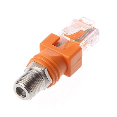 CommKing RJ45 To F-Type Coaxial Cable Adapter