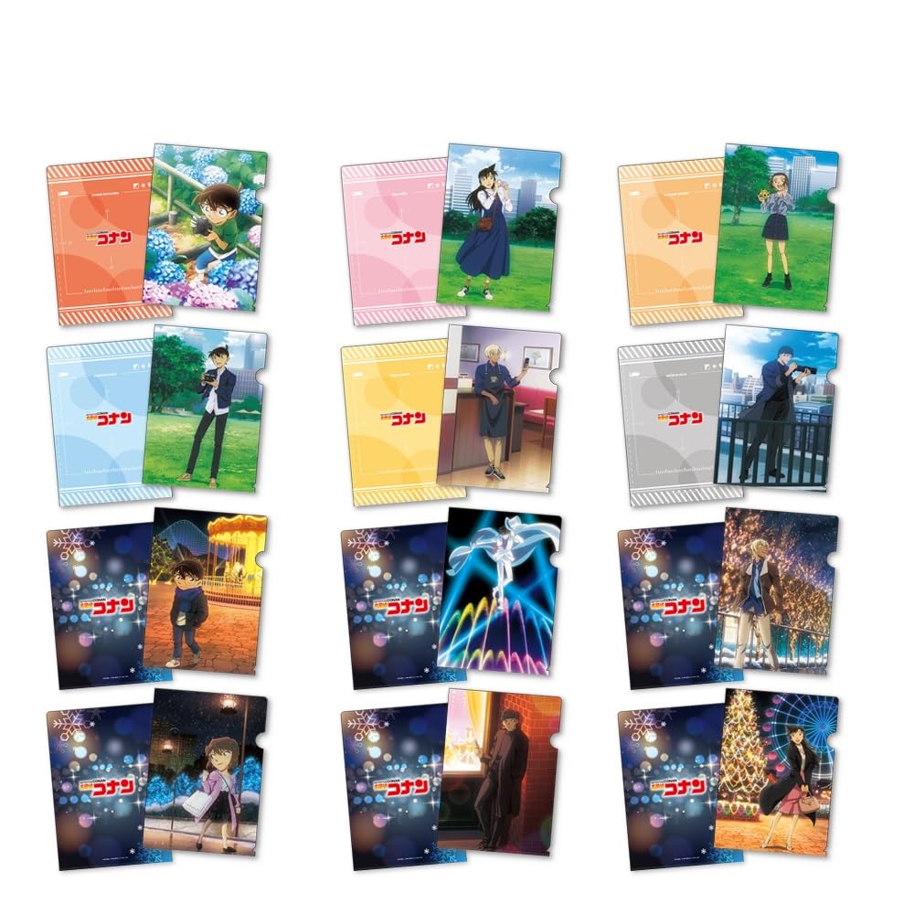 Detective Conan Visual Art Clear File BOX Vol.4
