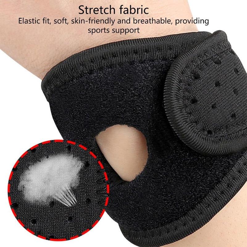 Wrist Guard Compression Strap Weightlifting Fitness Thickening Gasket Raised Shock Absorption Pressure Relief Exercise Protective Wrist Strap
