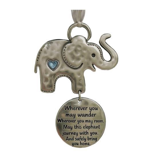 Elefanten Freundschaftsornament Autoanhänger WAHRE Schwesternschaft Ornament mit inspirierenden Worten