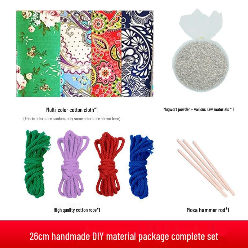 Mugwort Meridian Massage Hammer for Health and Moxibustion Therapy