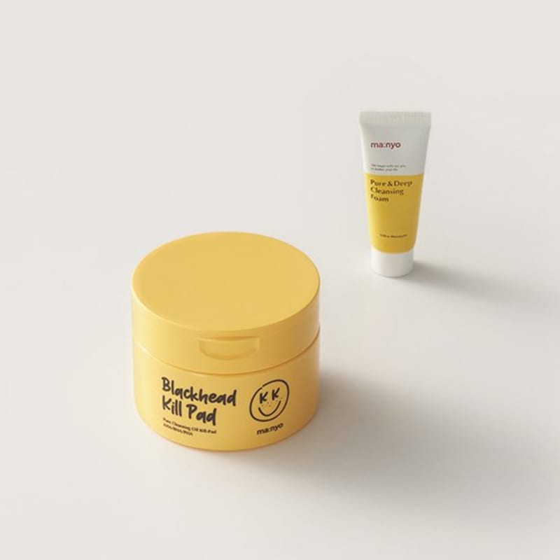 [Witch Factory] Blackhead Pure Cleansing Oil Kill Pad 50 sheets (+ Pure & Deep Cleansing Foam 20ml free)