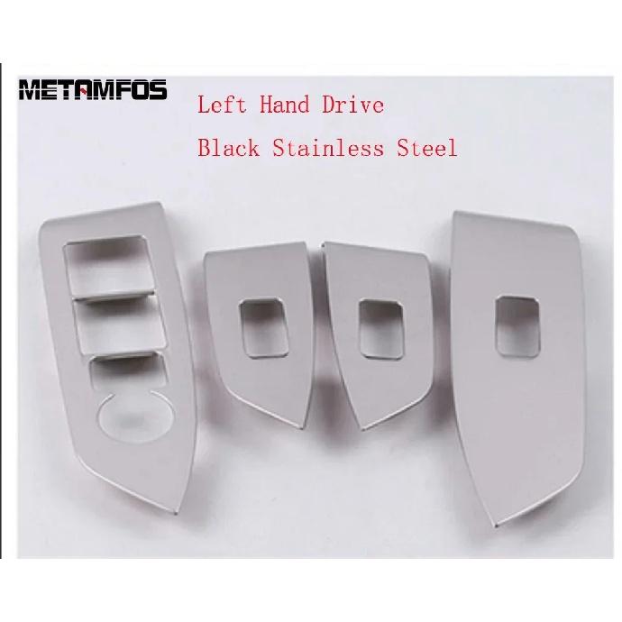 Car Accessories For Mazda CX-5 CX5 KF CX-8 CX8 2017- 2024 Interior Carbon Fiber Window Lift Switch Cover Trim Armrest Frame