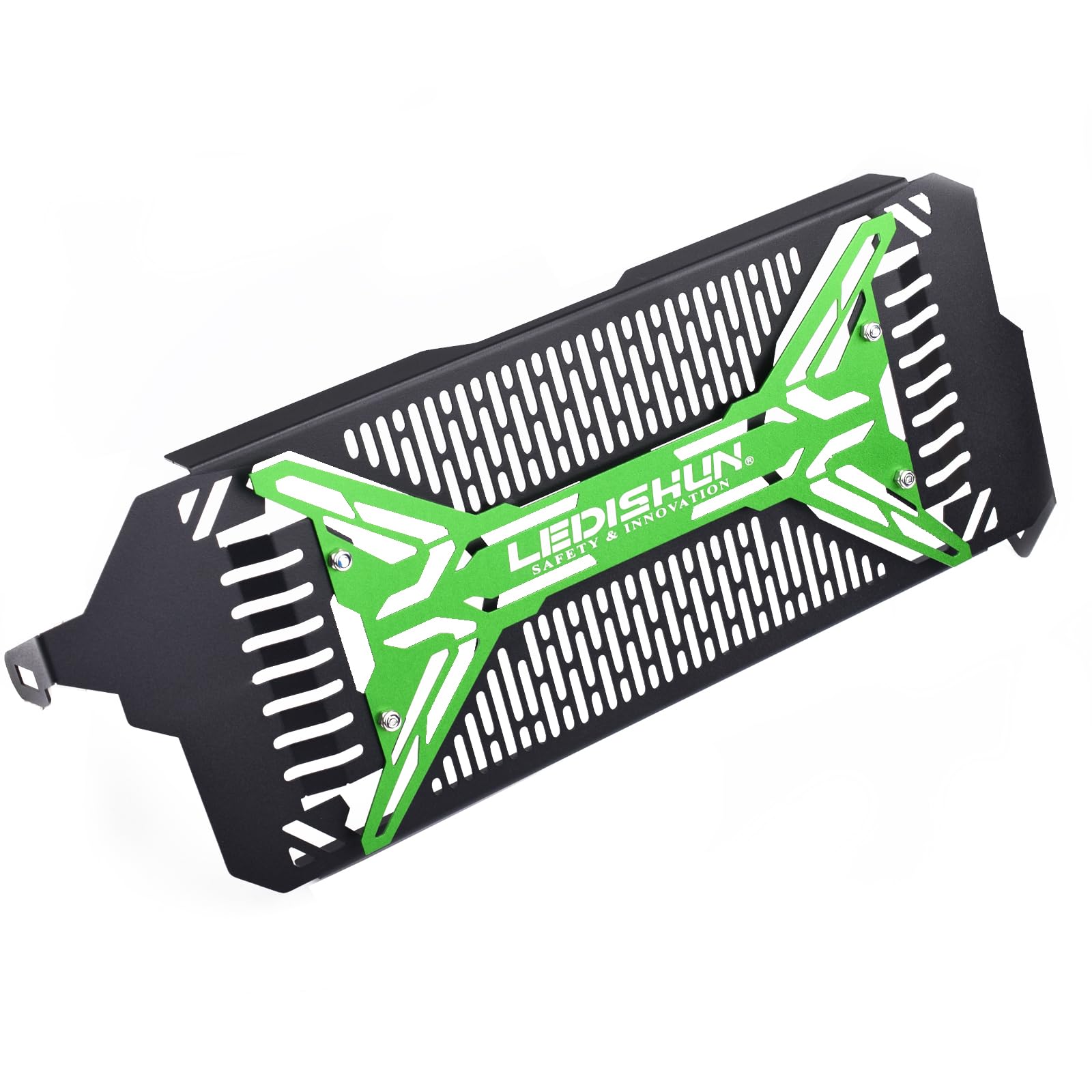 

HRuizq Motorcycle Radiator Core Guard for Kawasaki Versys 650 (2015-2025) (Green)