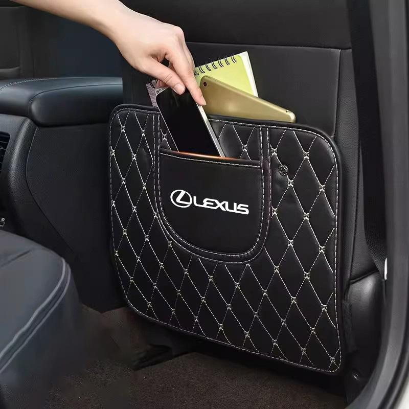 Car Seat Back Protector Cover Anti-Kick Mat For Lexus F-SPORT ES RX NX LS UX LM LX GX LC RZ IS CT GS RC HS SC TX LBX IS300 RX350