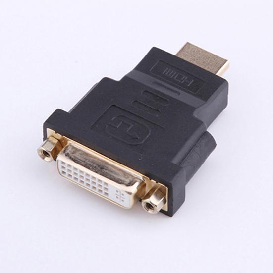Home Audio HDMI-compatible Male To DVI-D Female 24+1 DVI Cord Cable Converter Adapter