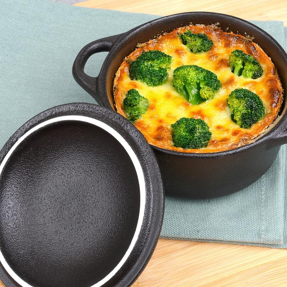 Ovenproof Baking Dish Bowl Ramekin with Lid 300 Ml