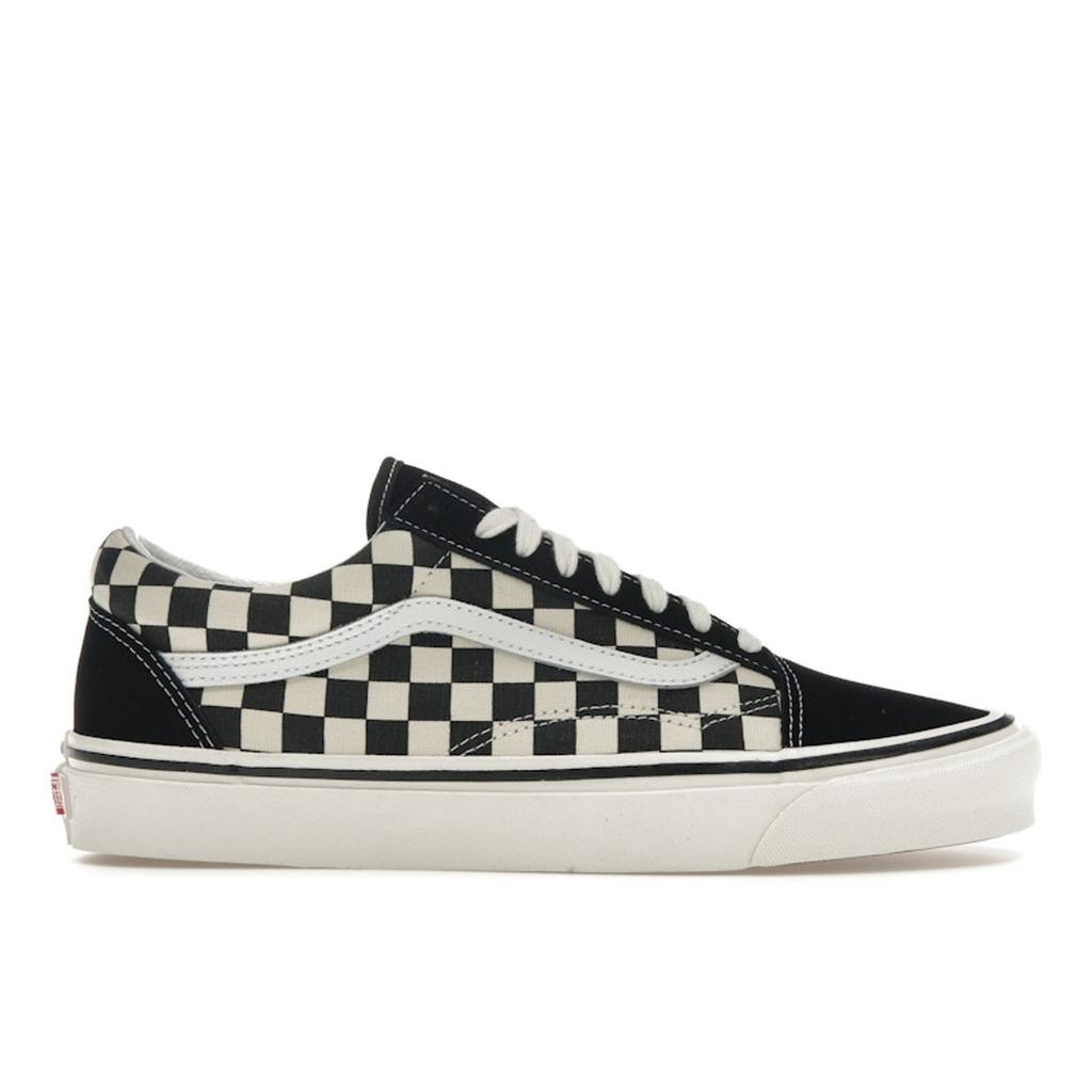 Vans Old Skool 36 DX Anaheim Factory - Black Checkerboard Unisex Sneakers True-White VN0A38G2OAK
