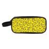 Yellow Duck Double Layered Pencil Case with Handheld for Boy/Girls Best Gifts 2D Flat Cartoon Pencil Bag School Supplies