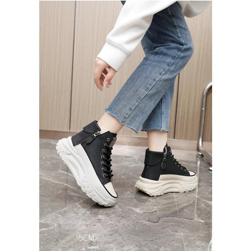 2025 New Women Sneakers Luxury Fashion High Top Women Boots Platform Casual Shoes Outdoor Running Shoes for Women Tenis De Mujer