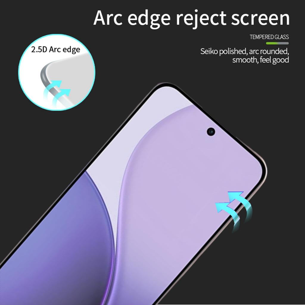 For Oppo Reno14 F 5G Tempered Glass Film PINWUYO JK Series-2 9H Full Screen Protector