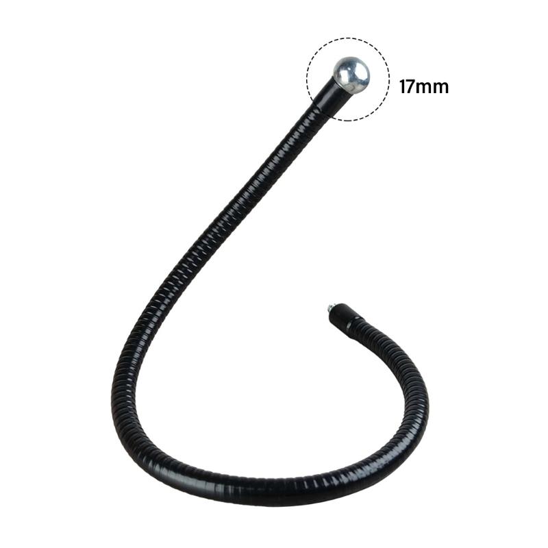 Flexible Snake Tube Phone Stand Clamp with 360 Rotation 4 Length Option 17.4mm Universal for Desktop Bedside Mounting