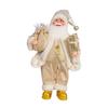 Christmas Santa Claus Figurine Family Kids Toy Doll Toy Gift New Year Gift Decoration for Holiday Party Fireplace Bedroom Decor