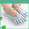 Calcetines Bajos Invisibles Antideslizantes de Encaje de Mezcla de Algodón de Moda de Lujo para Mujer para Mayor Comodidad