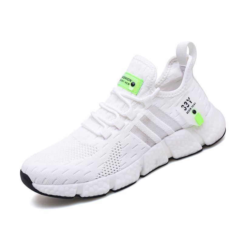 Scarpe Casual Estive Traspiranti Stile Coppia Comode Alta Qualità Tre Strisce Popolari Adesivo Freddo 36-46 Leggere