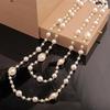 Elegant Beaded Freshwater Pearl Clavicle Necklace for Women