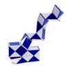 2Pcs/Set Creative Magic Snake Shape Toy Game 3D Cube Puzzle Twist Puzzle ToyS Gift Random Color