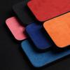 ALCANTAR Case for 17 Pro Max 16 15 14 13 Luxury Artificial Leather Supercar Suede Phone Cases Cover